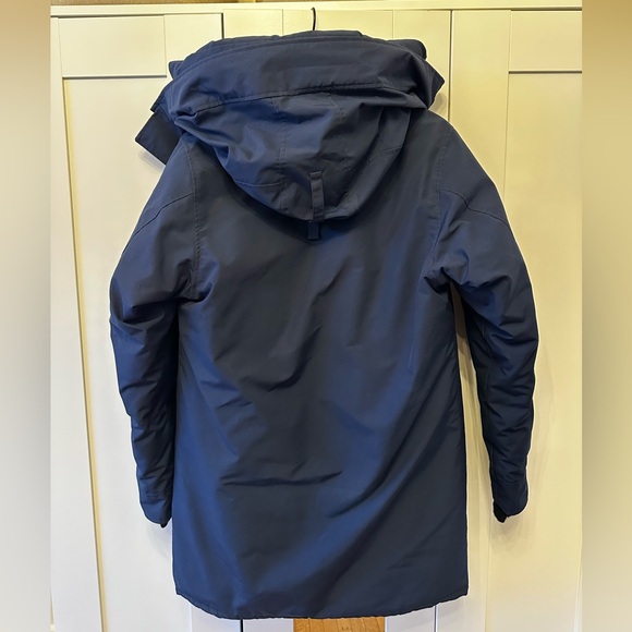 Canada Goose Langford Parka 2062MT Atlantic Navy Size Small (no fur) - Picture 8 of 14